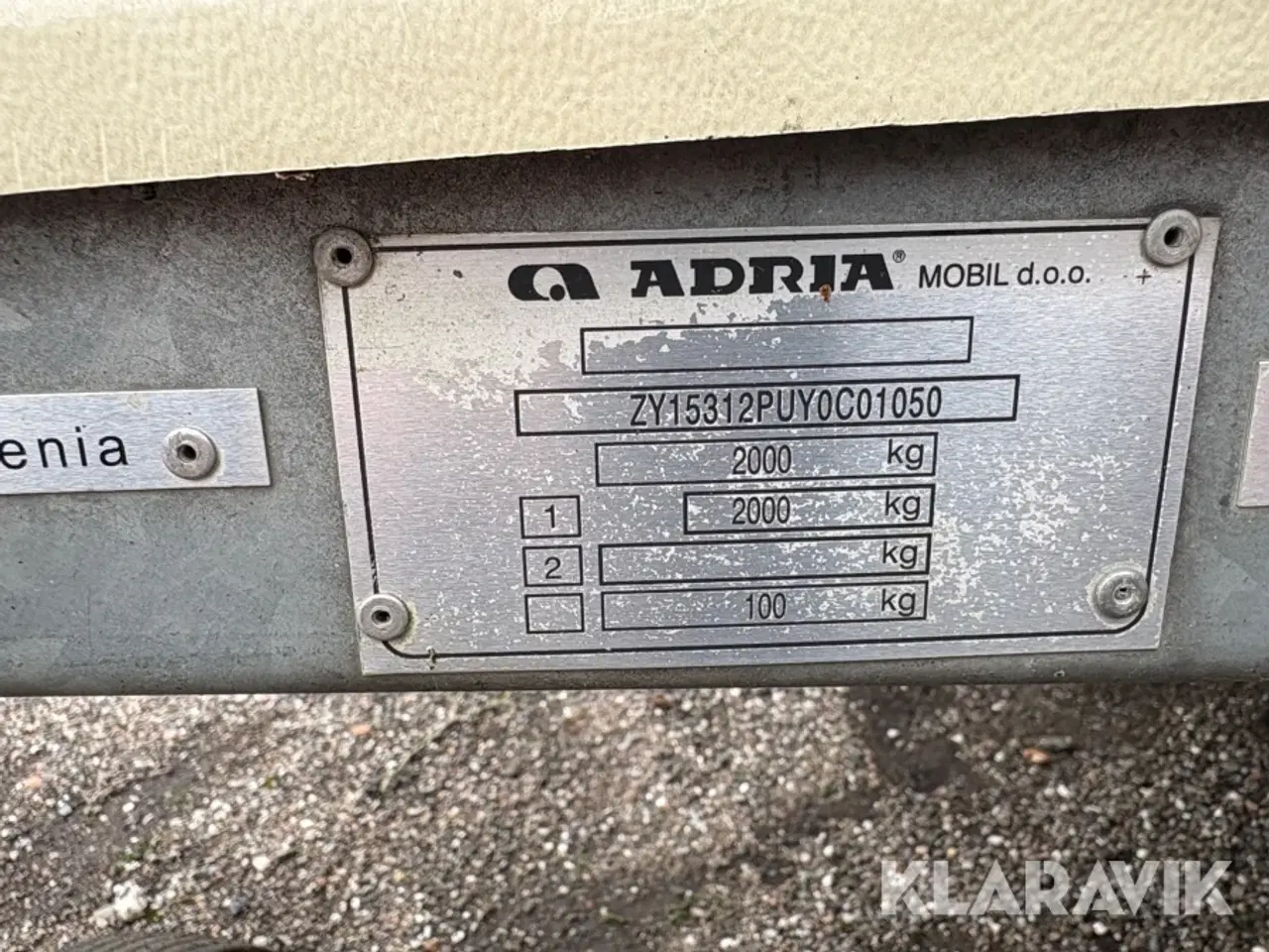 Billede 9 - Campingvogn Adria Unica 743