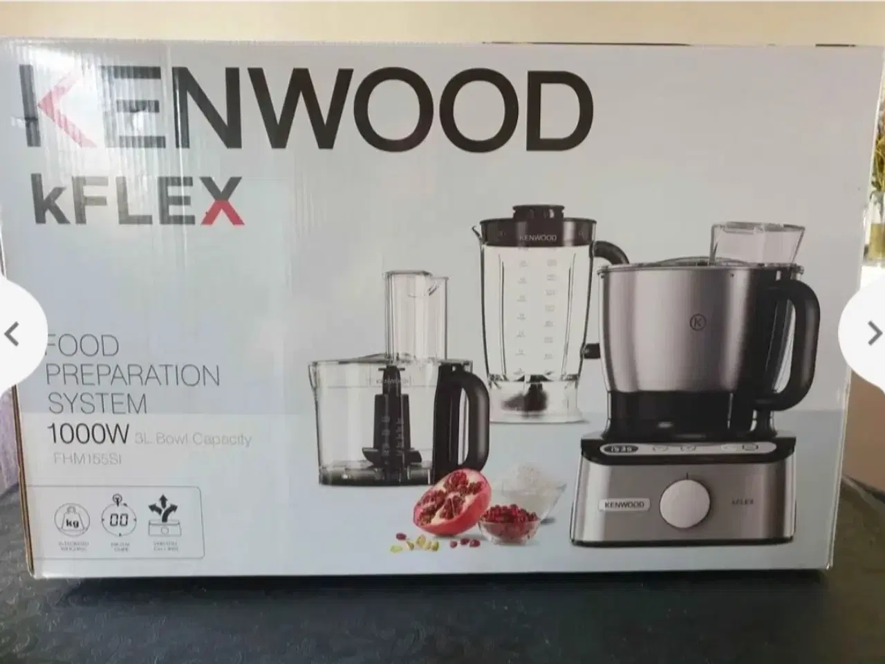 Billede 7 - Kenwood FHM155 foodprocessor, blender og mixer