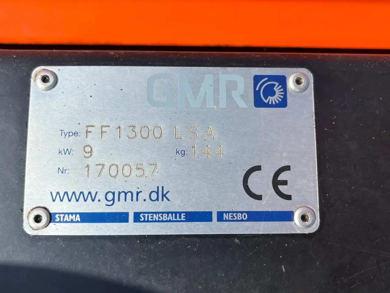 Billede 10 - GMR Stensballe ff1300 130cm mekanisk kost hydraulisk sving