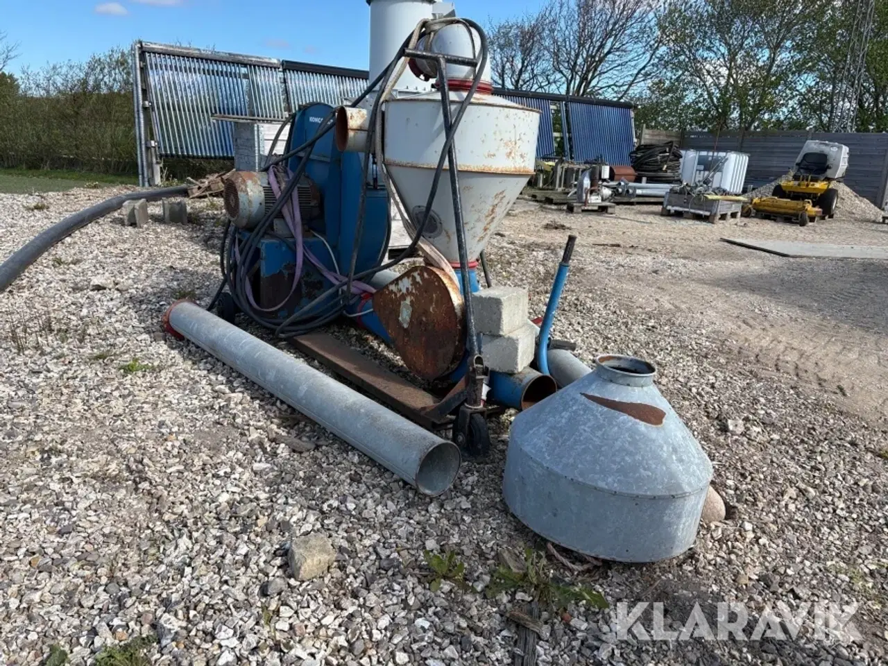 Billede 3 - Blæse sugemaskine Kongskilde TRL 150