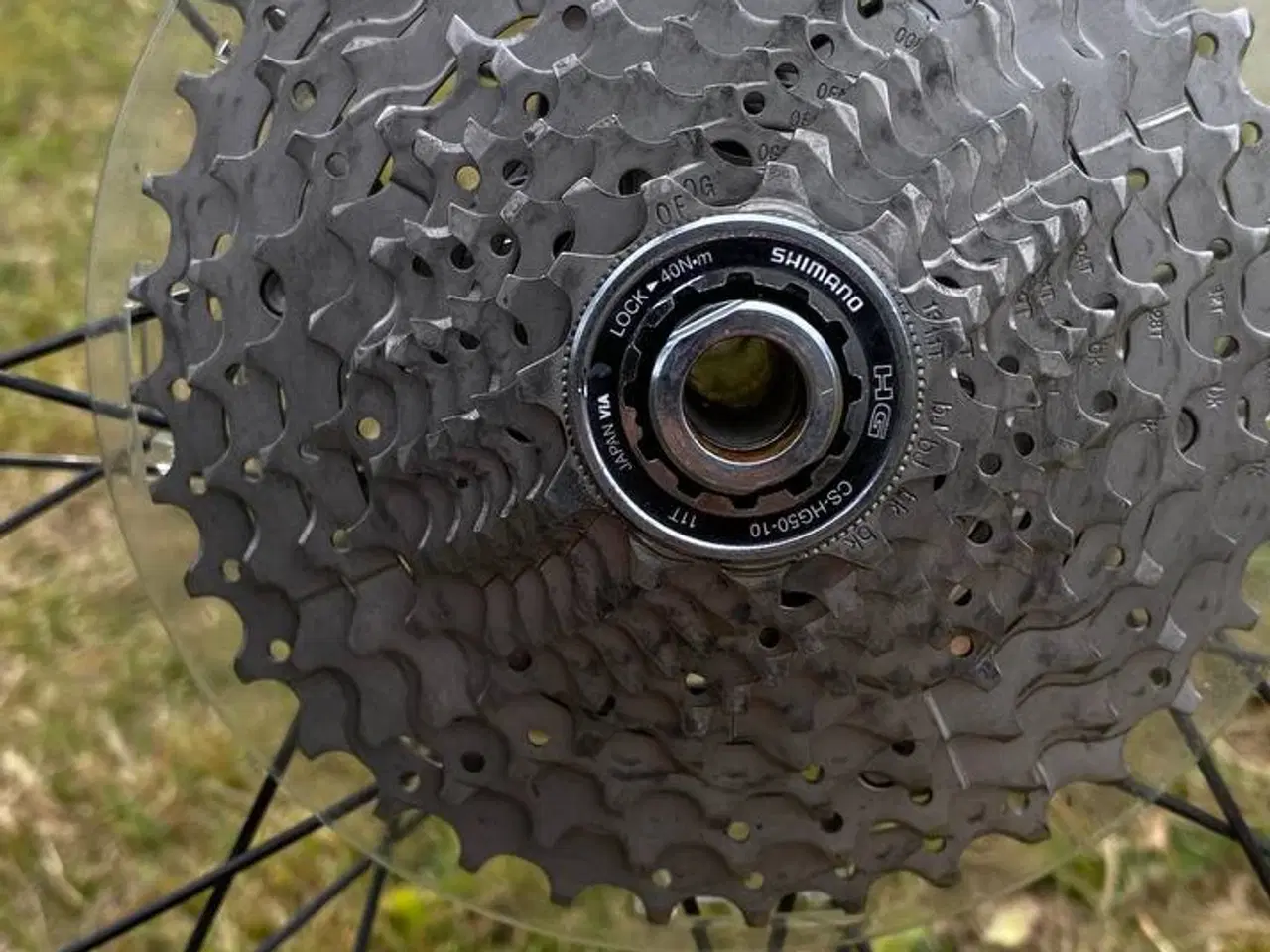 Billede 8 - MTB hjulsæt 27,5 / hjul med dæk – Giant, 10 gear,