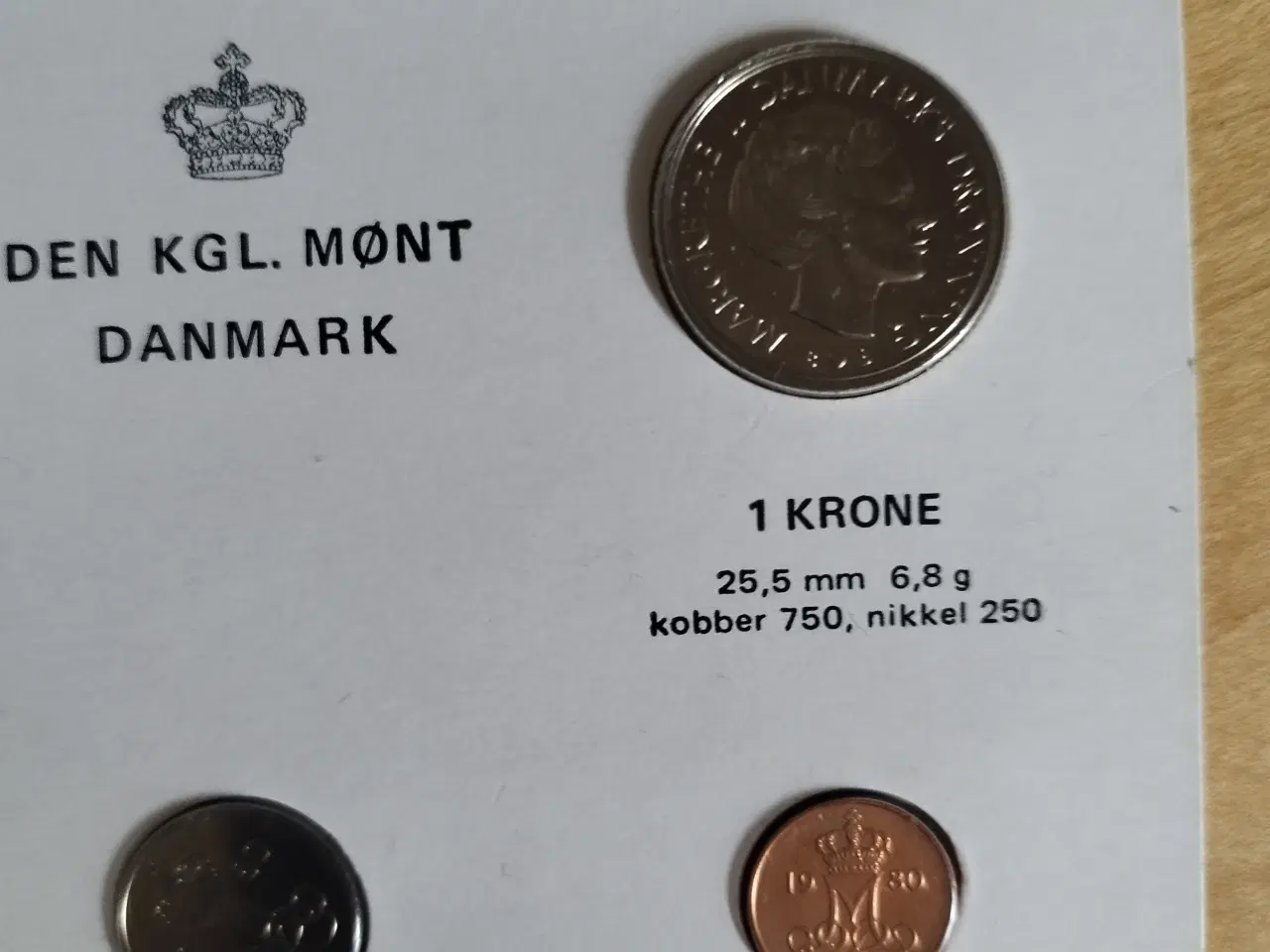 Billede 3 - Kgl. Mønt 1980