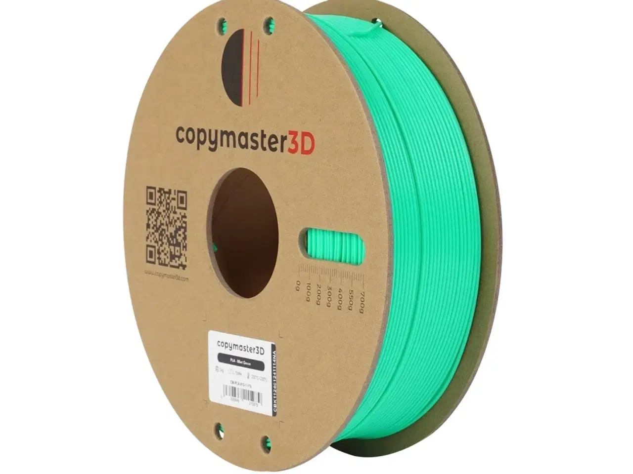 Billede 1 - COPYMASTER3D - PLA - Mint Green - 1.75mm - 1kg