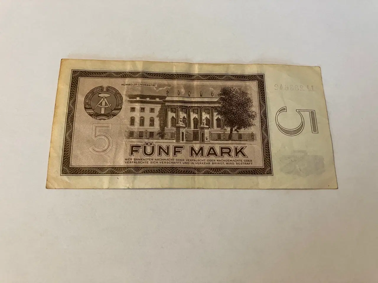 Billede 2 - 5 DDR Mark 1964 Germany