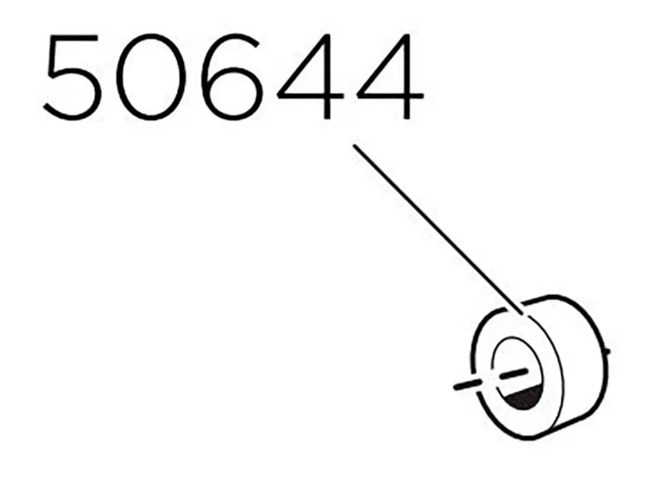 Billede 1 - Thule plastskive 10mm ø15mm