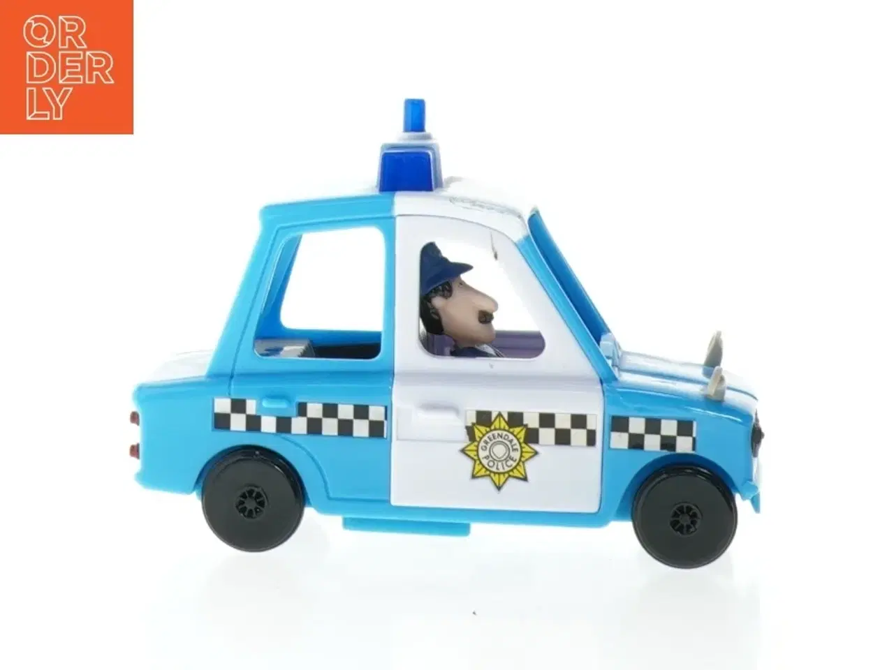 Billede 1 - Politi legetøjsbil (str. 14 x 10 cm)
