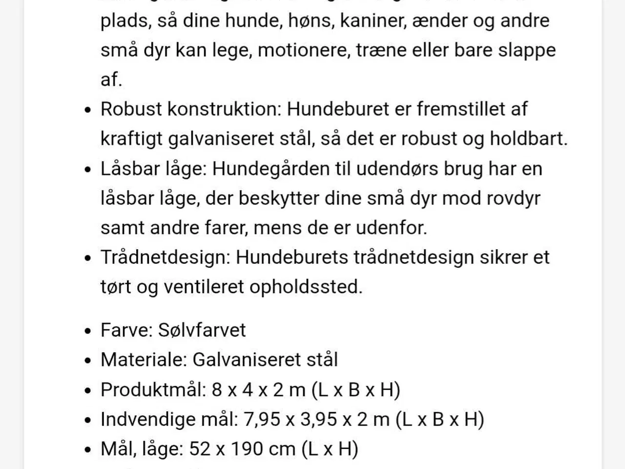 Billede 4 - Ekstra stor hunde løbegård