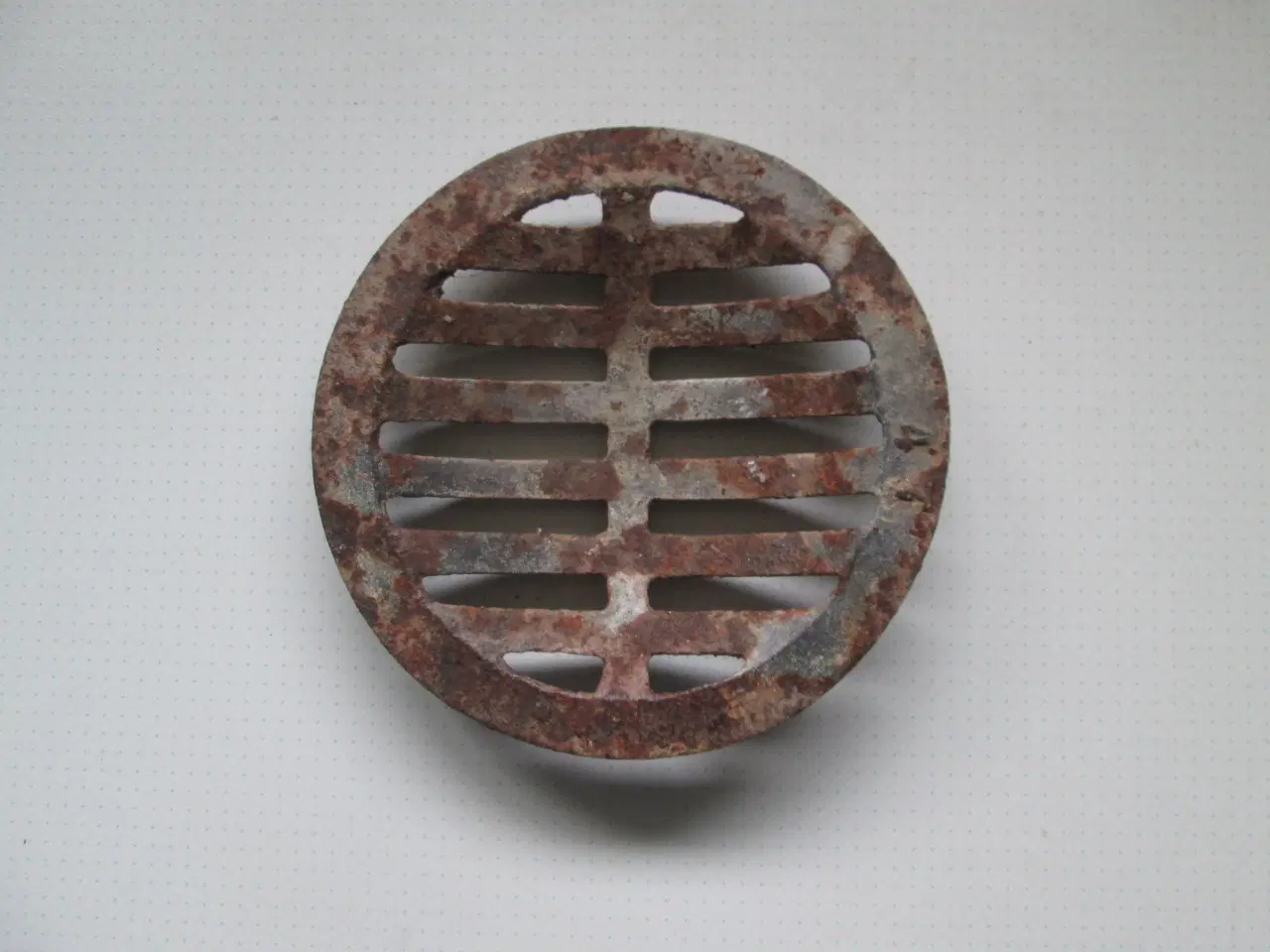 Billede 1 - Rund  Støbejernsrist