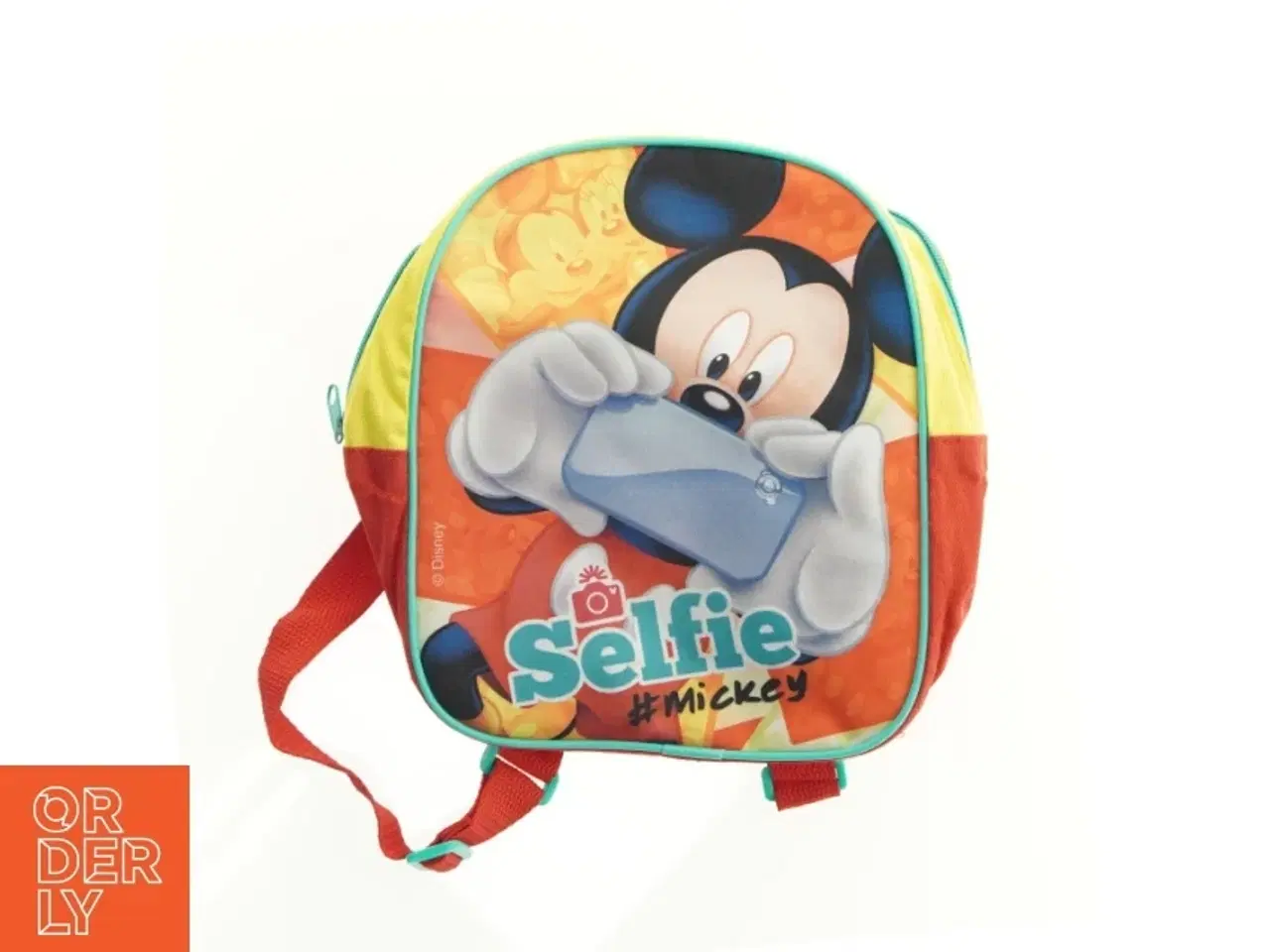 Billede 1 - Rygsæk med Mickey Mouse Selfie motiv fra Disney (str. 23 x 19 x 8 cm)