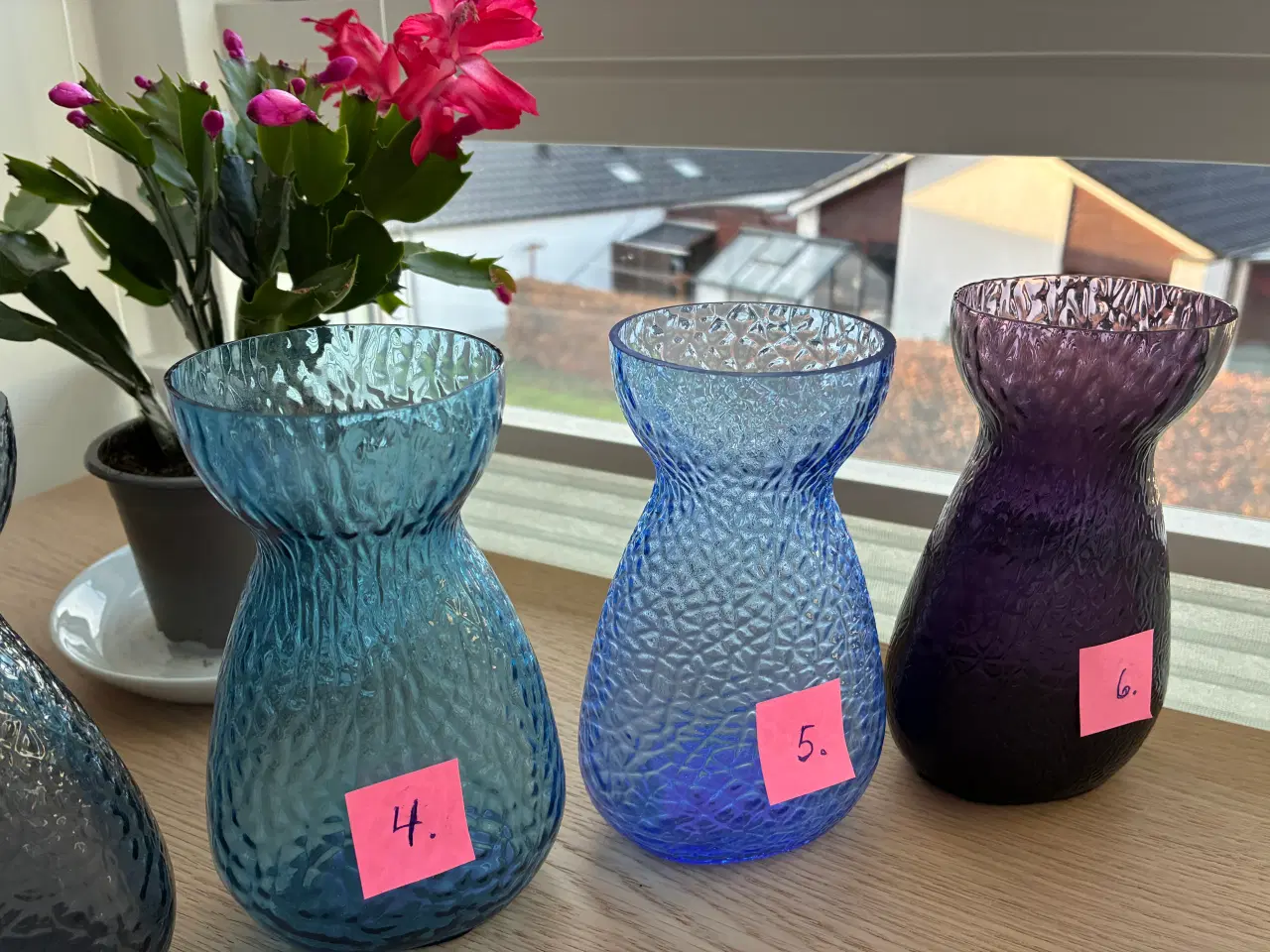 Billede 4 - Hyacintglas - Gl. Holmegaard - 5 stk.