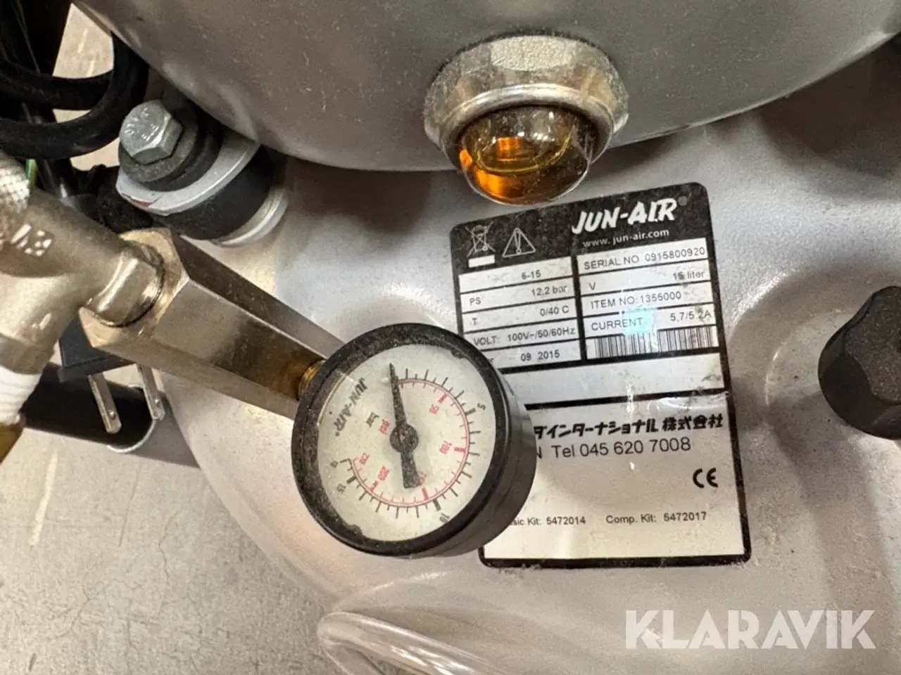 Billede 4 - Kompressor 110 volt Jun-Air 6-15