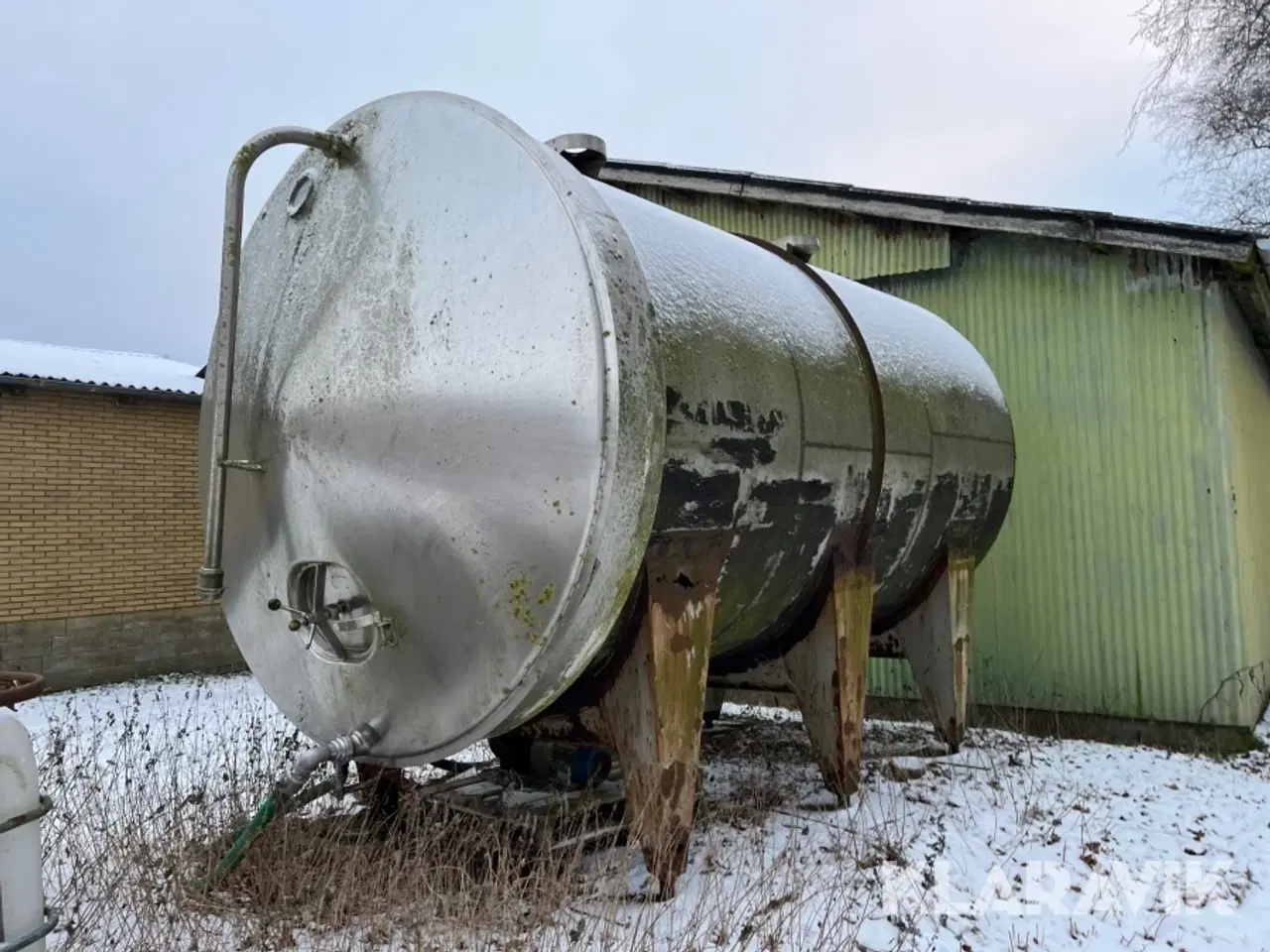 Billede 1 - Vandtank Rustfri vandgødningstank 20000 liter