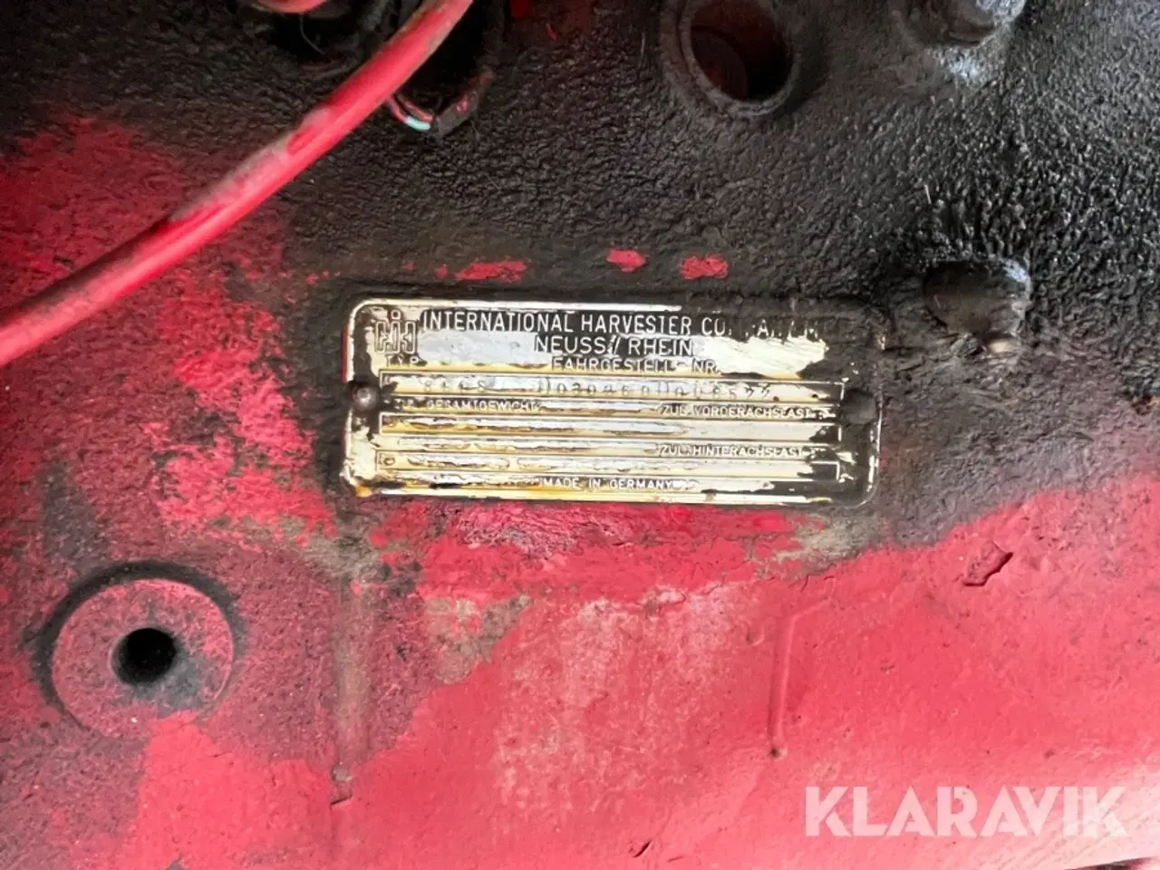 Billede 6 - Veterantraktor med plov IH