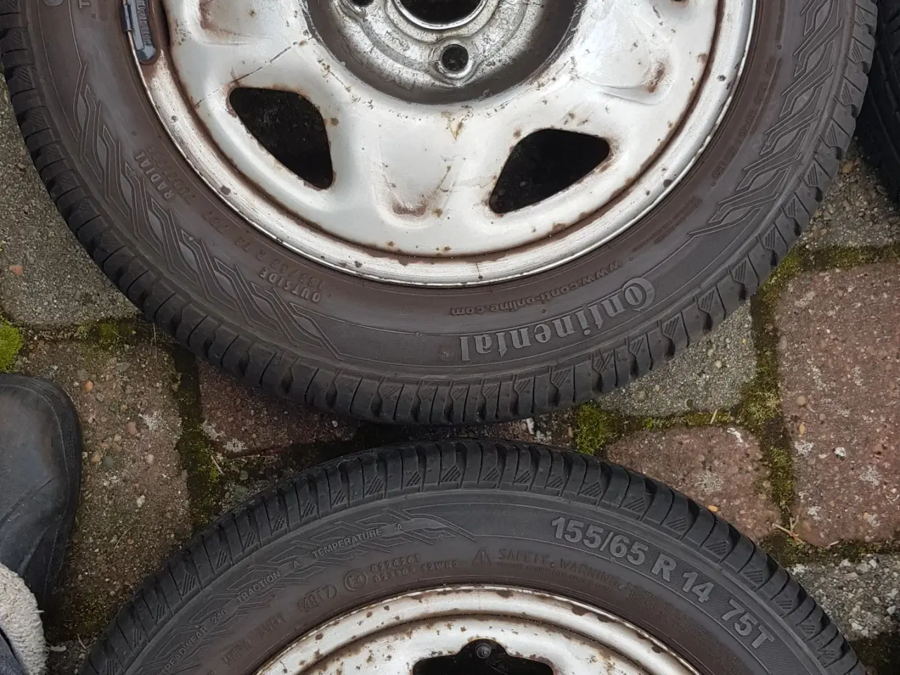 Billede 4 - 4 Sommerdæk Continental 155/65 R 14; 75T