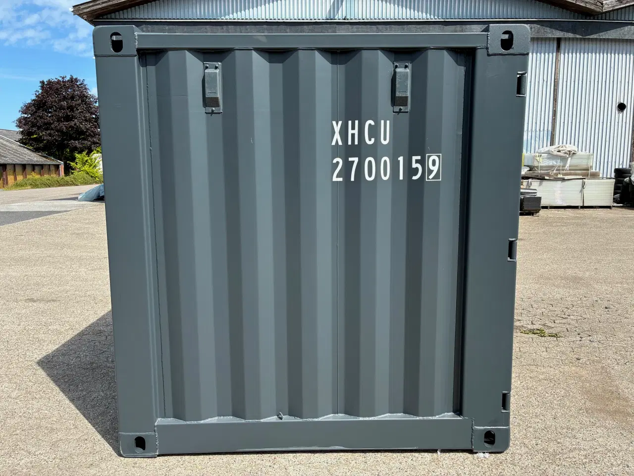 Billede 5 - Ny 6 fods Container - Koksgrå Ral: 7016