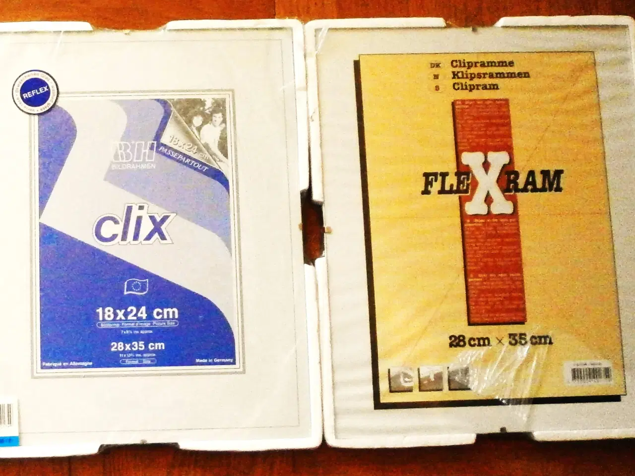 Billede 1 - 2 stk. NYE CLIPSRAMMER - Perfekt Gave !