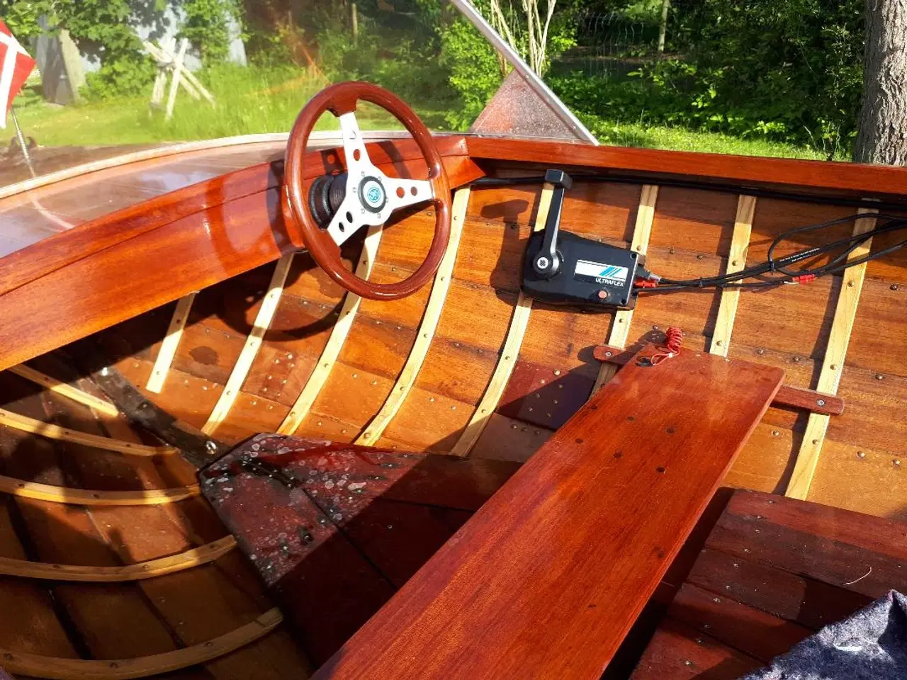 Billede 3 - Speedbåd, mahogni, 1962