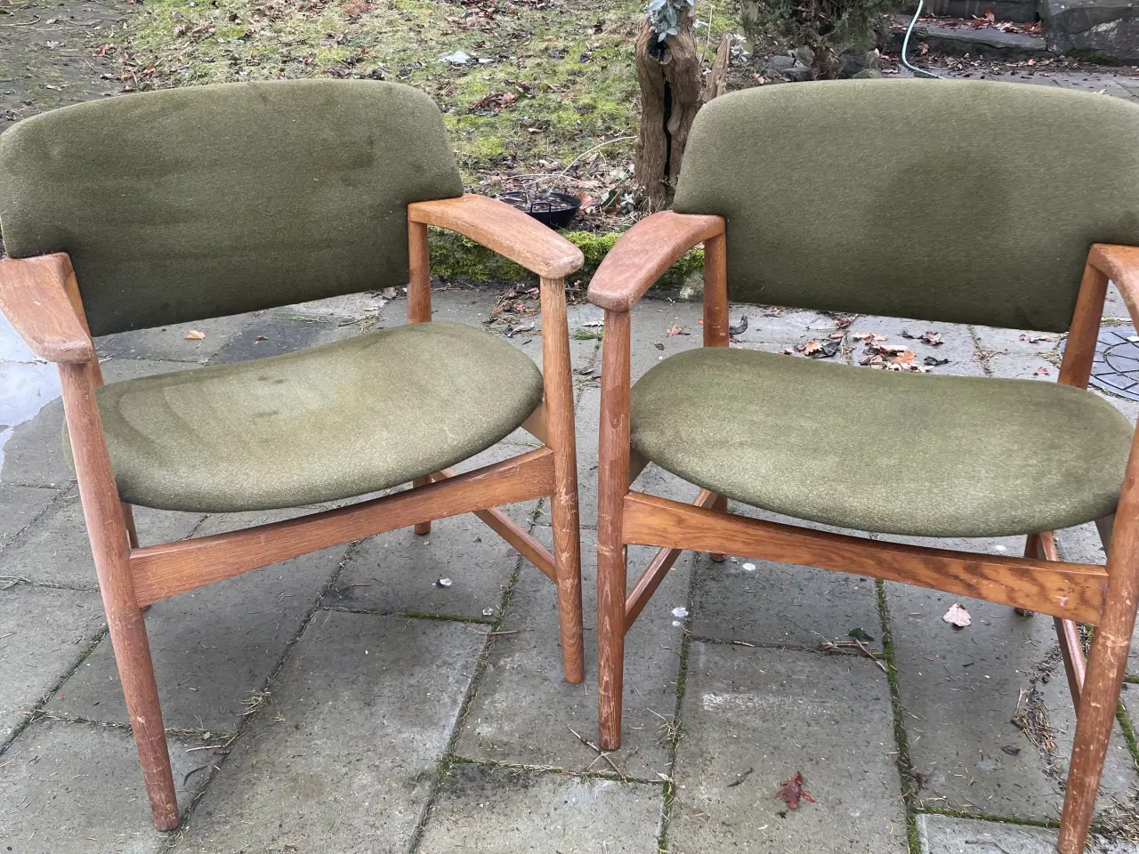 Billede 2 - 2 retro spisestue stole 