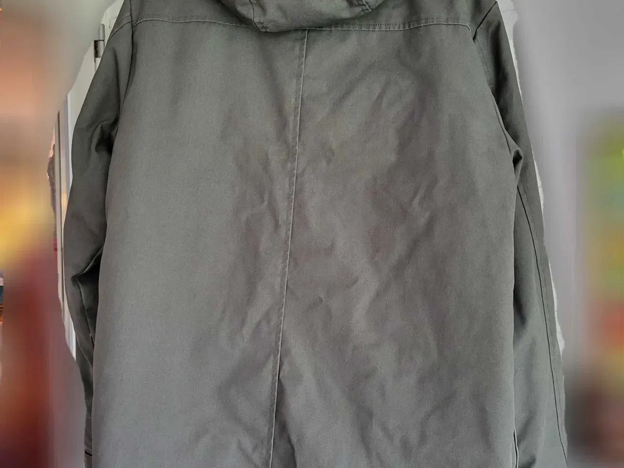 Billede 3 - RVLT Revolution vinterfrakke, olive, str. M