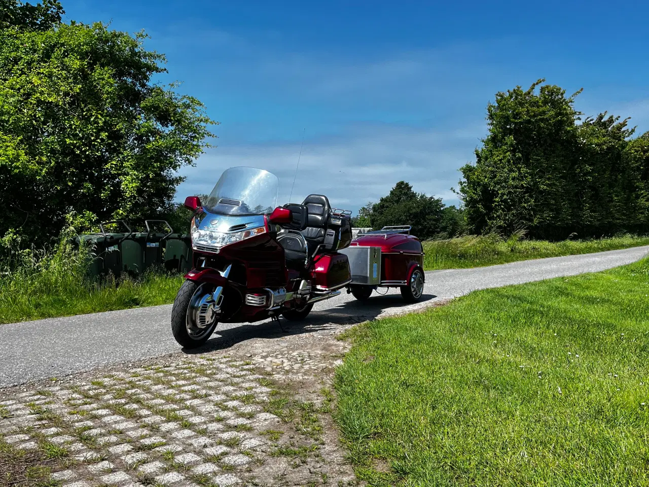 Billede 1 - Honda Goldwing 1500 med tilhørende trailer