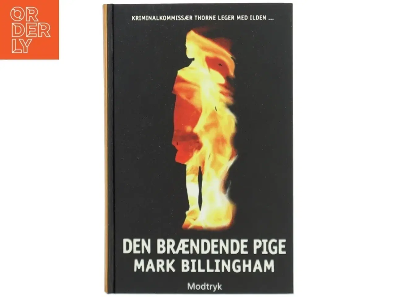 Billede 1 - Den Brændende Pige af Mark Billingham (Bog)