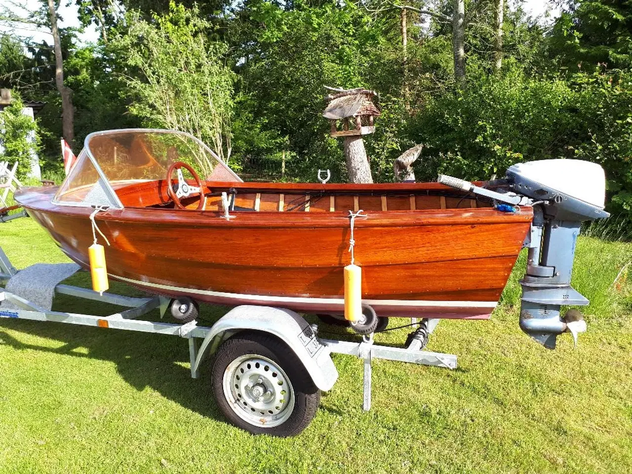 Billede 1 - Speedbåd, mahogni, 1962