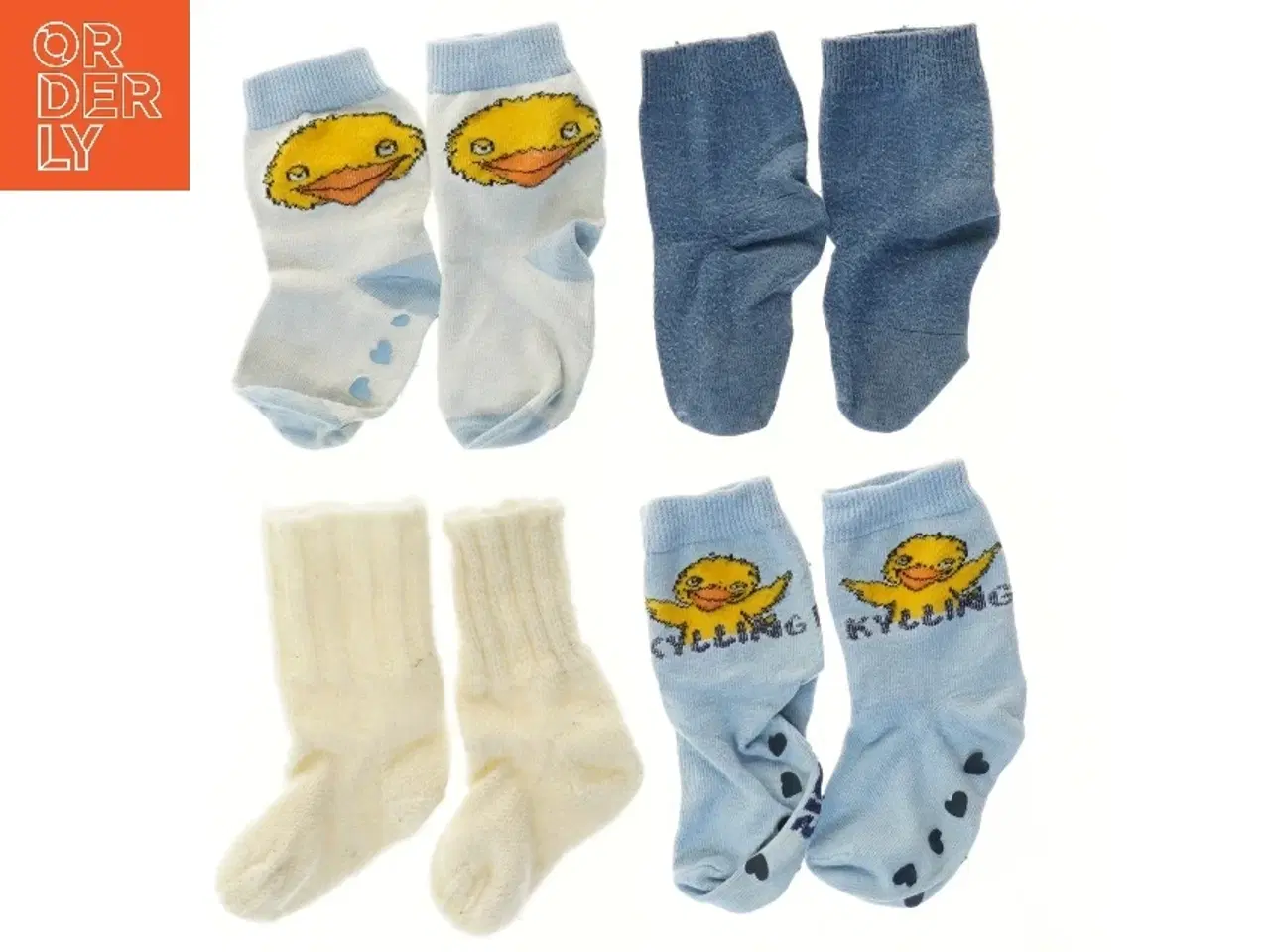 Billede 1 - Børnesokker sæt (str. ca. 17 cm)