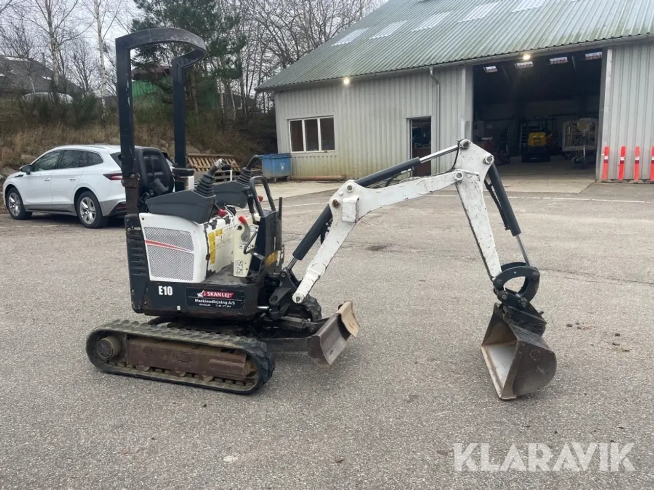 Billede 4 - Gravemaskine Bobcat E10 med skovlpakke