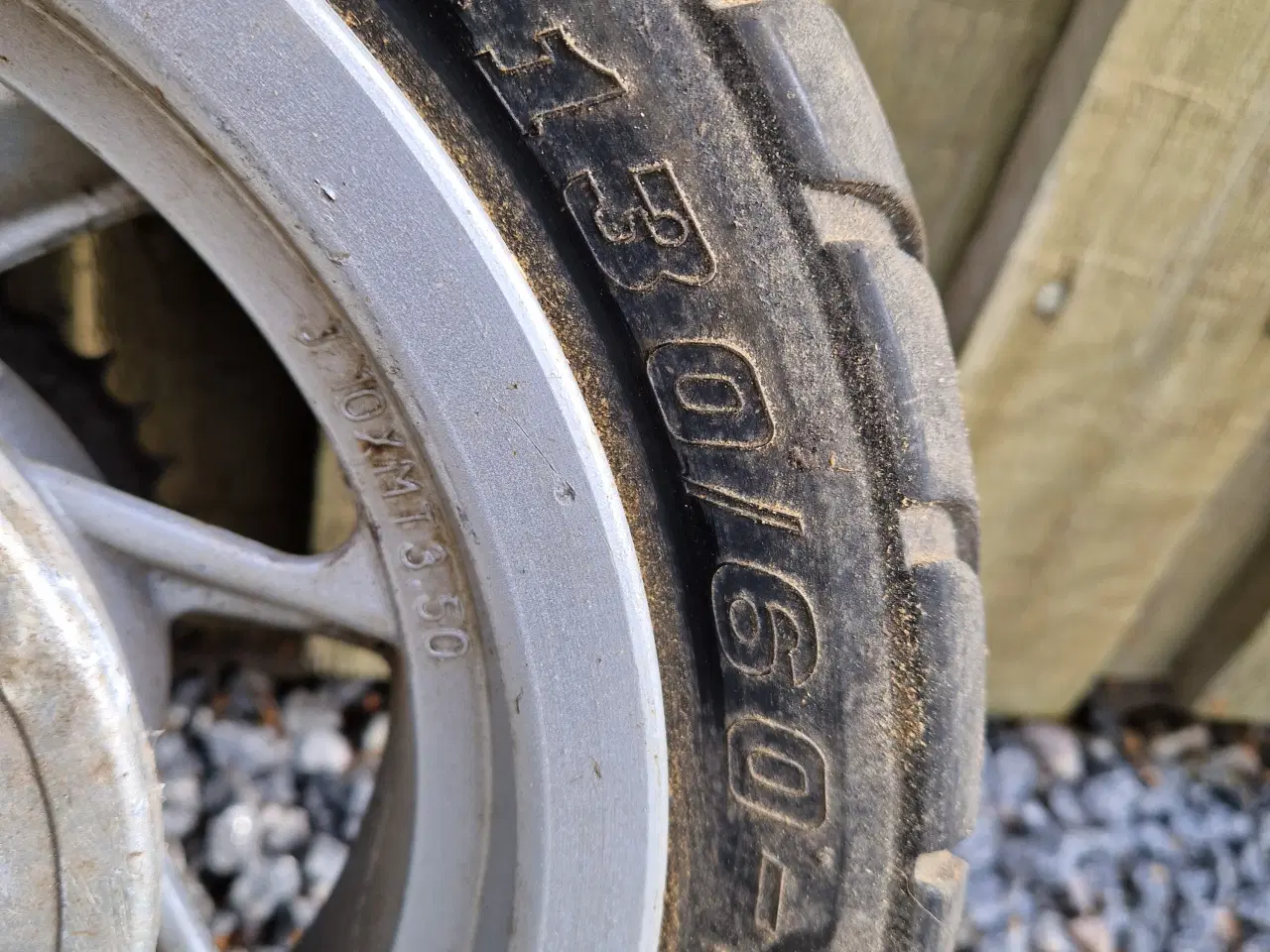 Billede 5 - Scooter fælge med dæk