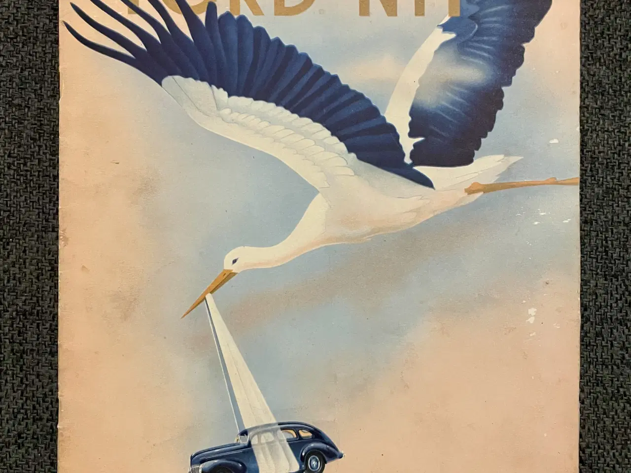 Billede 1 - Ford Nyt fra 1939 bilmagasin 