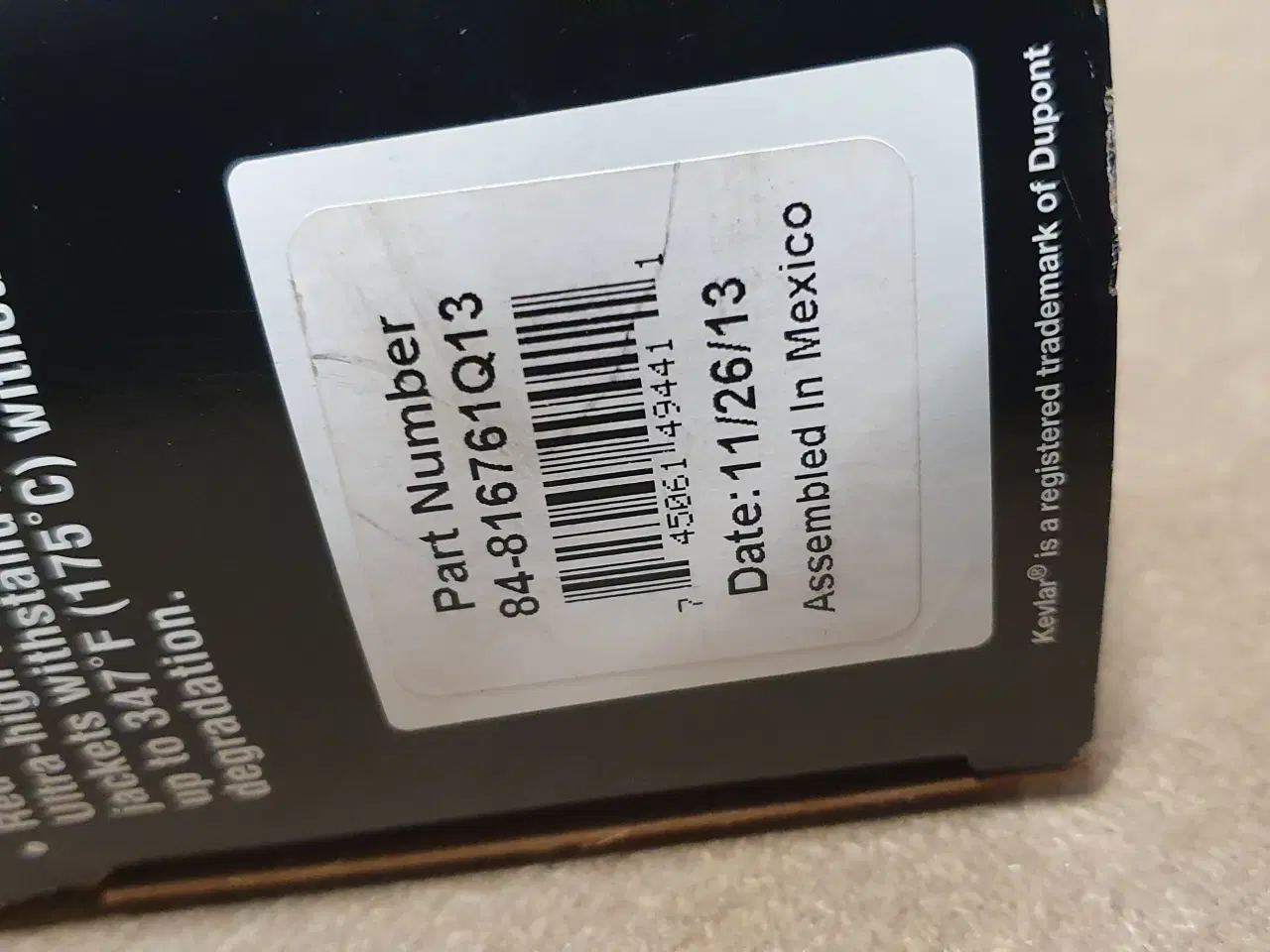 Billede 2 - Tændings ledninger P/N 84-816761Q13