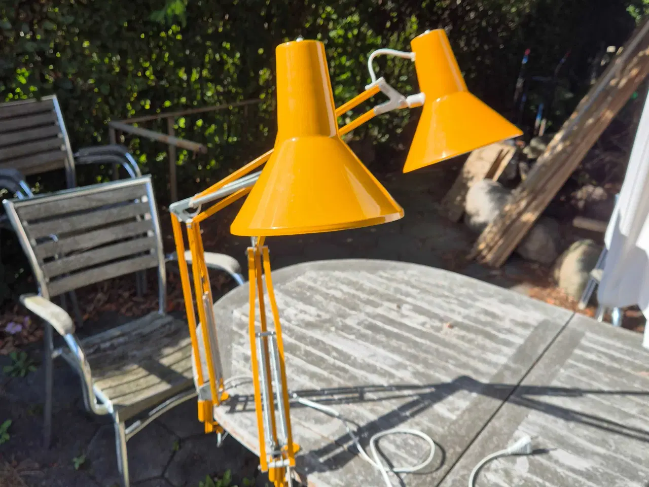 Billede 2 - Dejlige gule arkitektlamper i dansk design
