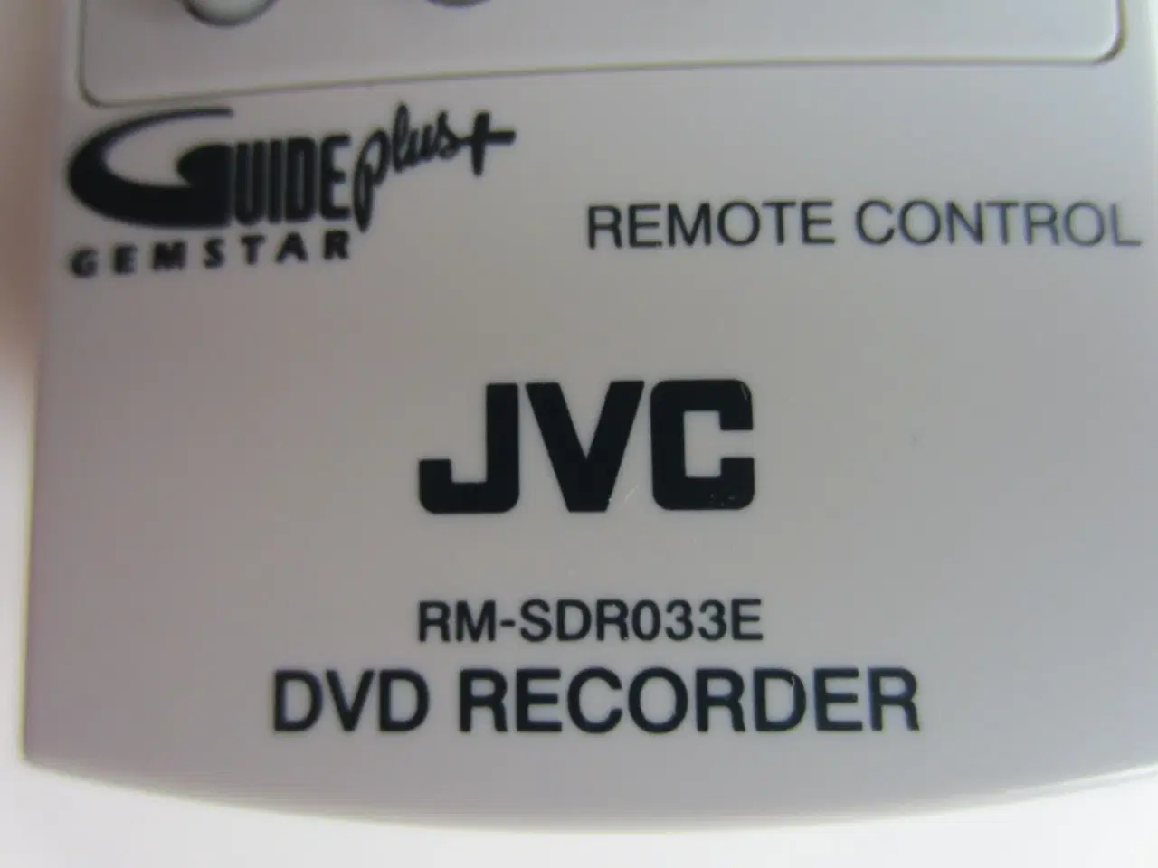 Billede 4 - Original JVC RM-SDR033E Fjernbetjening