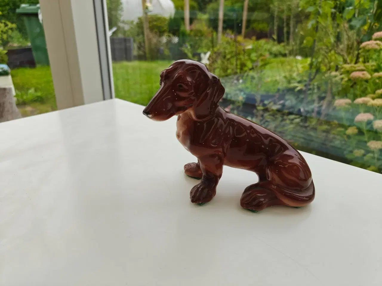 Billede 2 - Gravhund porcelæns figur