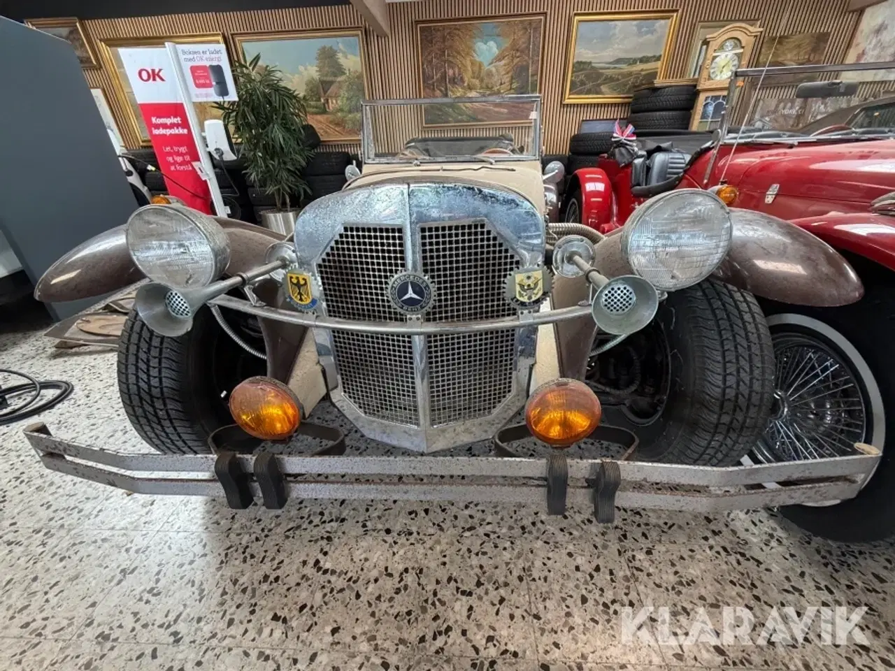 Billede 9 - Veteranbil Mercedes-Benz SSK Gazelle Cab Replica