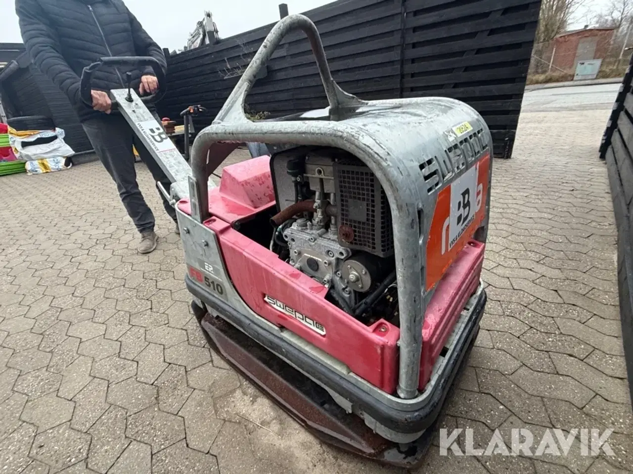 Billede 8 - Pladevibrator Swepac FB 510