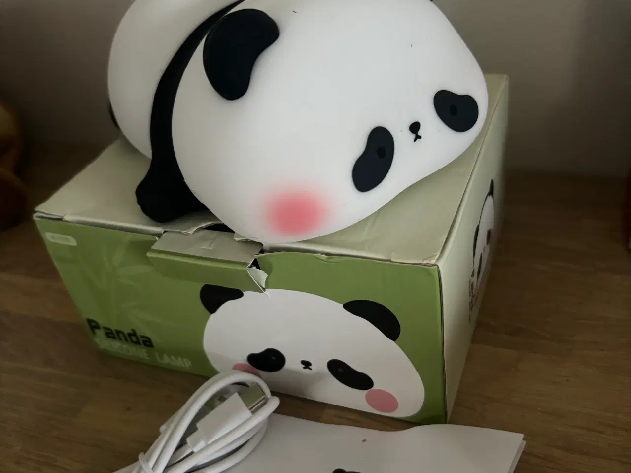 Billede 1 - Panda lampe m. touch