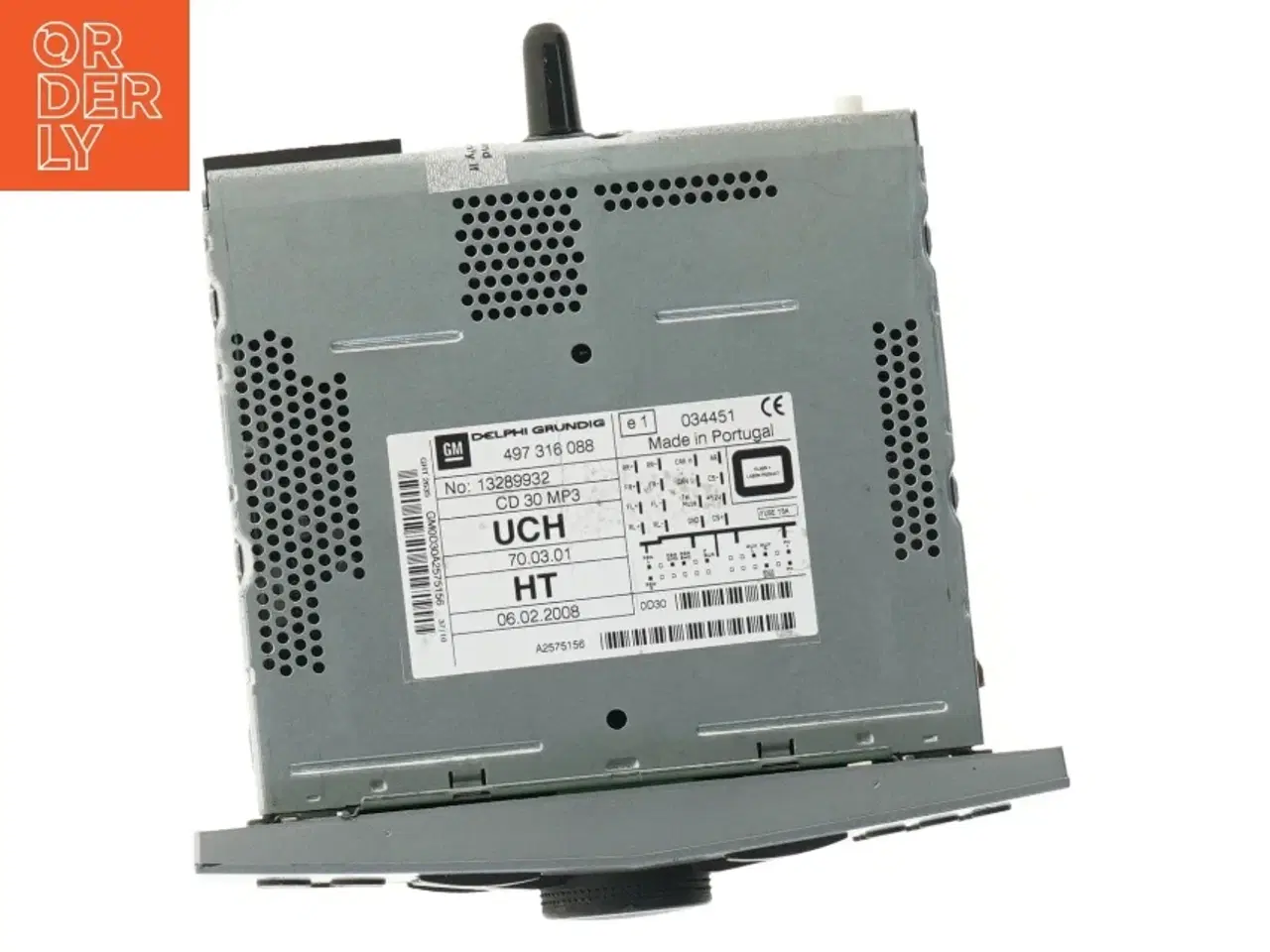 Billede 3 - Bilradio CD/MP3 afspiller fra Delphi Grundig (str. 22x21 cm)