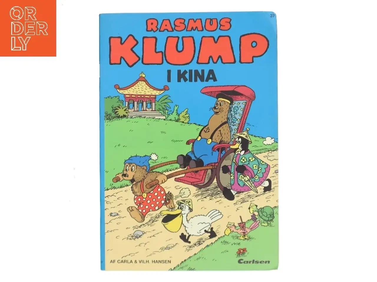 Billede 1 - Rasmus Klump i Kina af Carla & Vilh. Hansen (Bog)