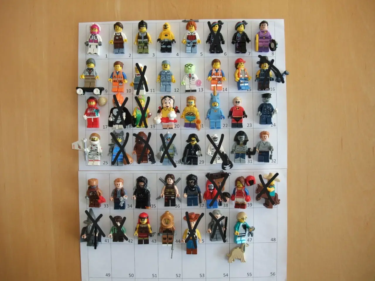 Billede 1 - Lego Serie+Movie Figurer