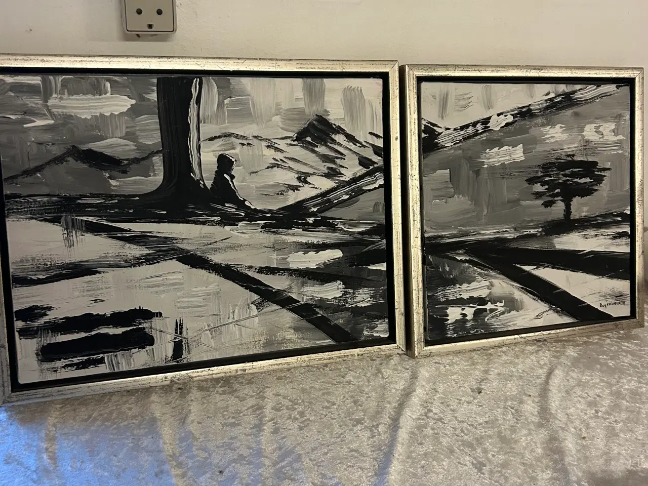 Billede 2 - 2 smukke landskabsmalerier 