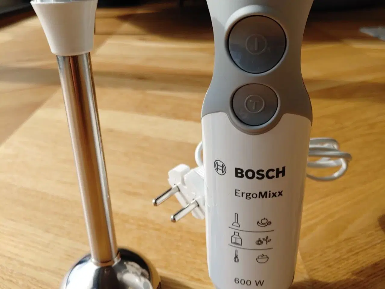 Billede 1 - Bosch ErgoMixx stavblender 600 W hvid | Rustfrit s