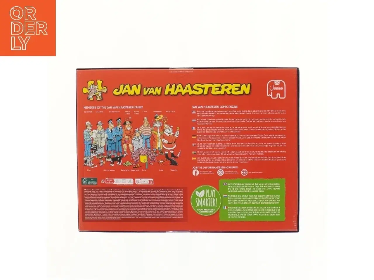 Billede 2 - Jan van Haasteren 1000-brikkers puslespil (str. 37x27 cm)