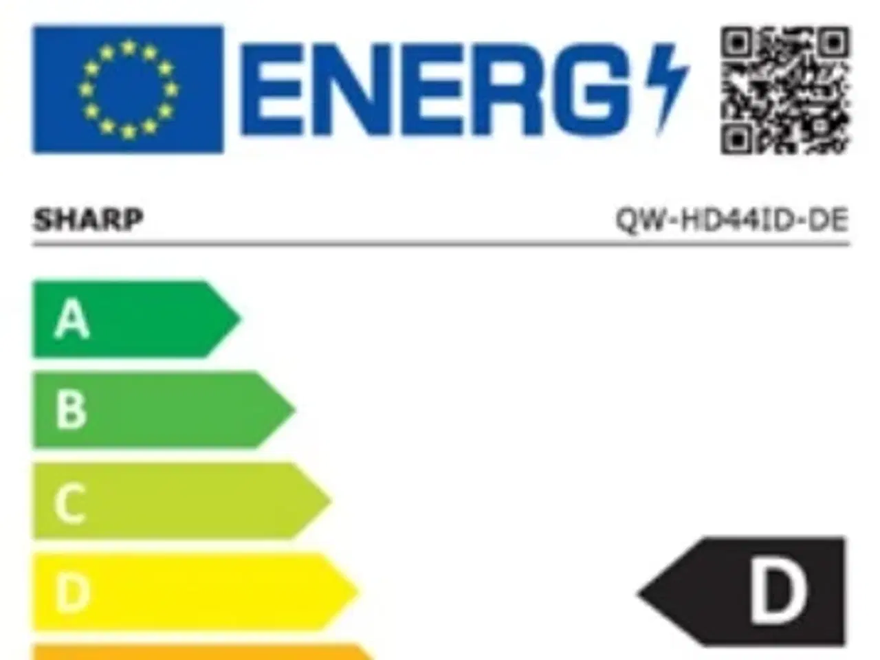 Billede 2 - Sharp QW-HD44ID-DE Opvaskemaskine til integrering