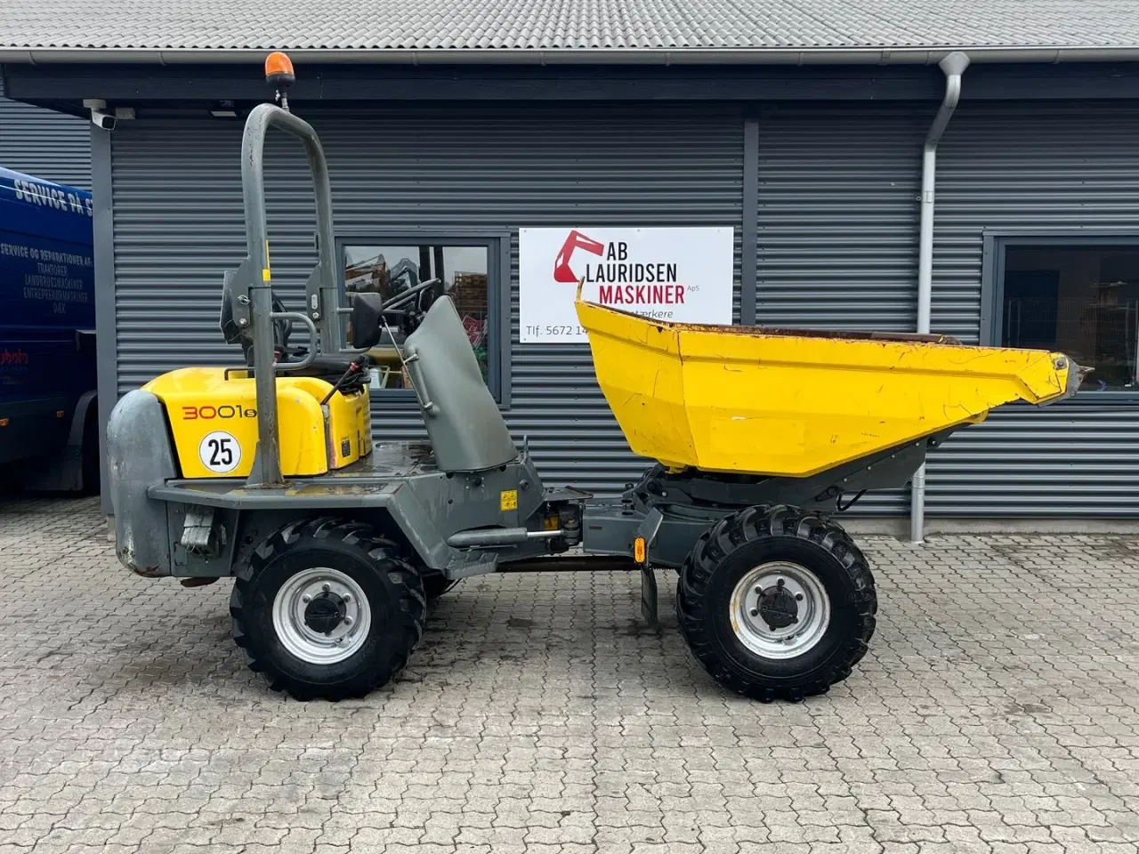 Billede 1 - Wacker Neuson 3001s med svingbar lad