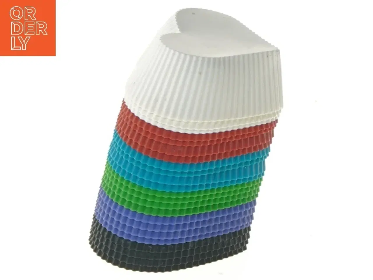 Billede 4 - Silikone muffinforme i forskellige farver (str. 3x9x7,5 cm)