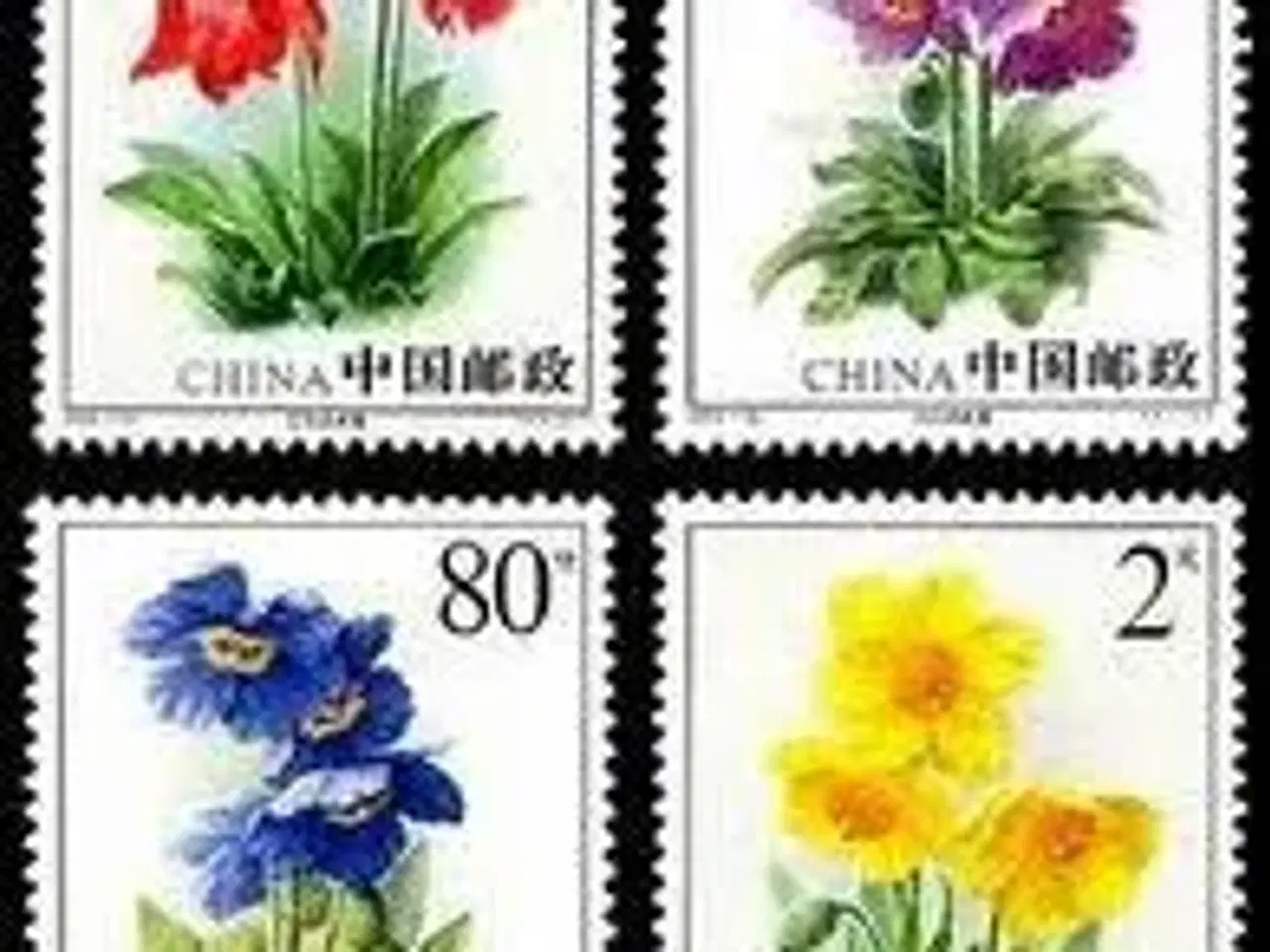 Billede 3 - Blomster 30 stk. + 1.500 ass. frimærker