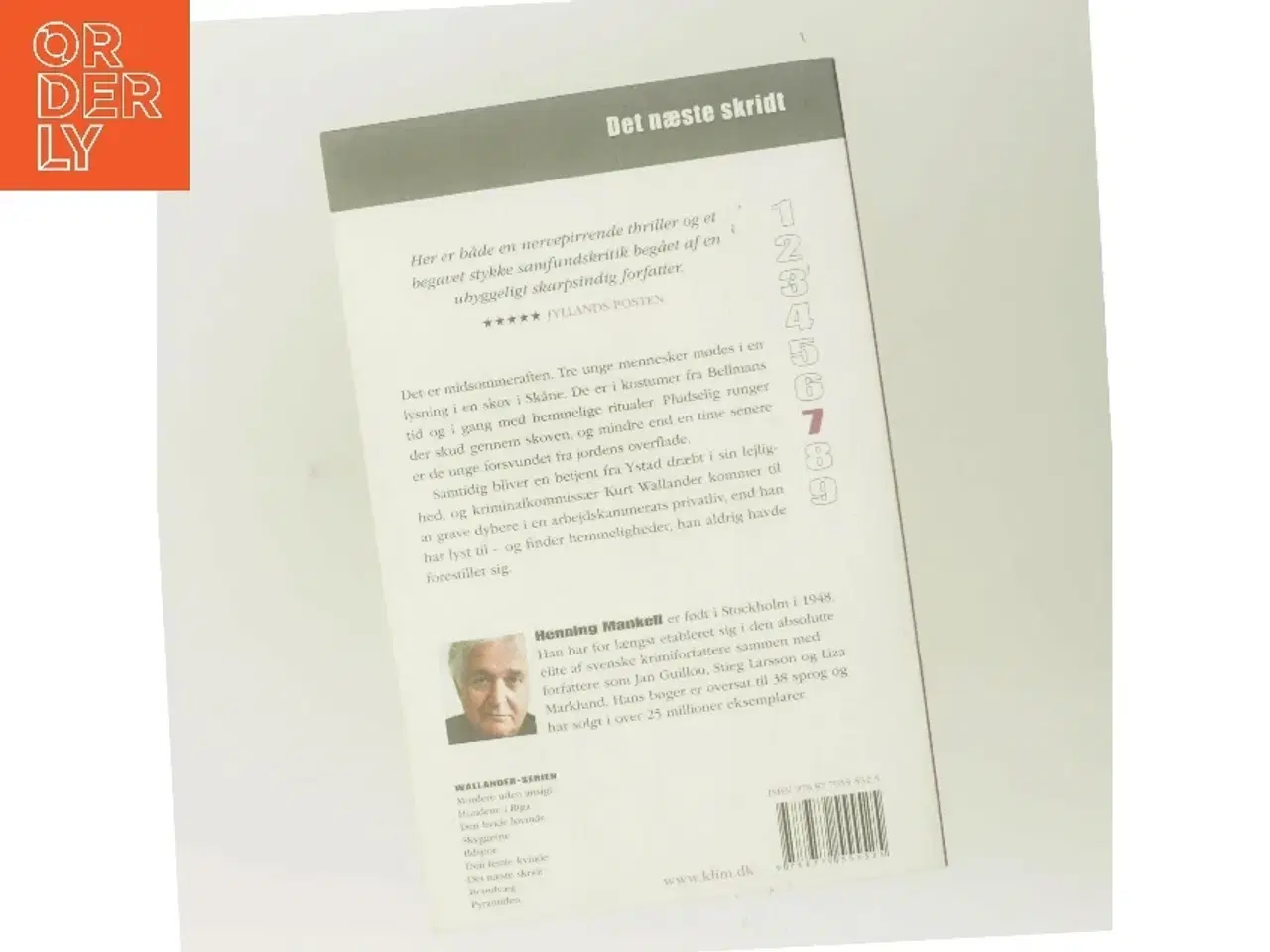 Billede 3 - Det næste skridt af Henning Mankell (Bog)