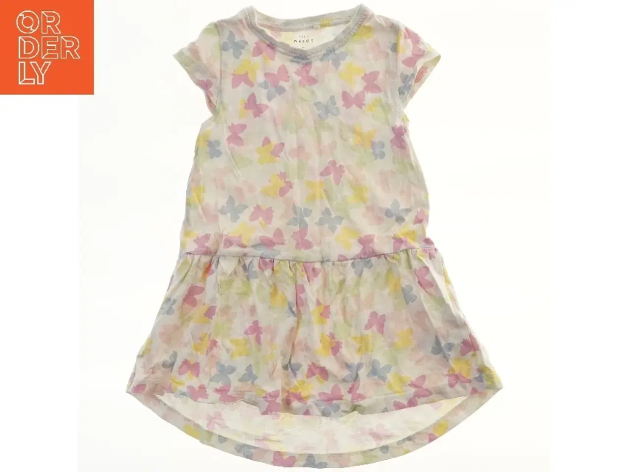 Billede 2 - Sommerkjole med sommerfuglemønster fra Name It (str. 104)