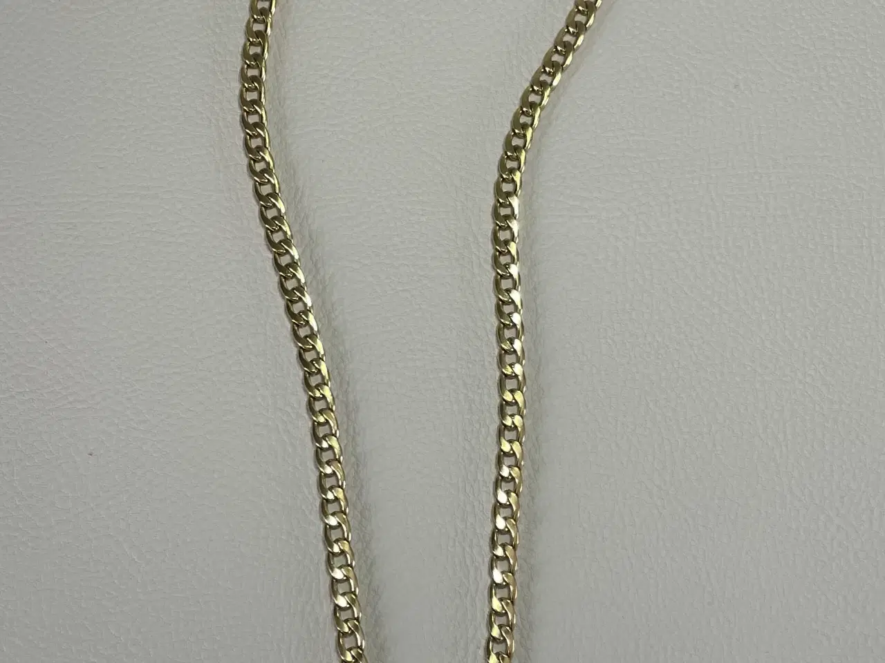 Billede 2 - Goldfilled panserkæde med Versace vedhæng 